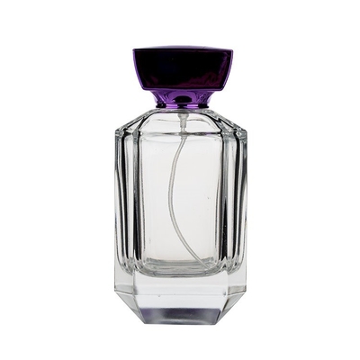 Customized Logo Luxury Clear Glass Empty Perfume Bottle Free Design